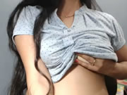 India Girl on Livestream Teasing